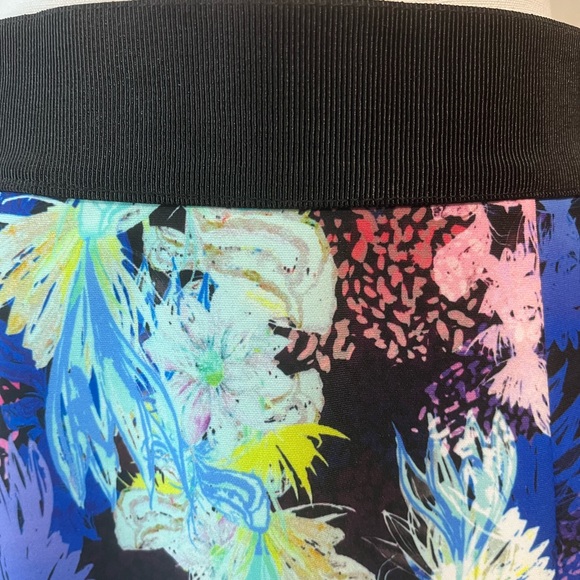 Milly Ombre Floral Print Midi Pencil Skirt - Picture 8 of 16